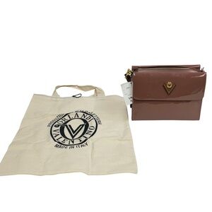 Valentino Glossy Mauve Crossbody Bag